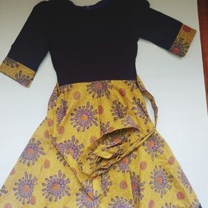 African print dress